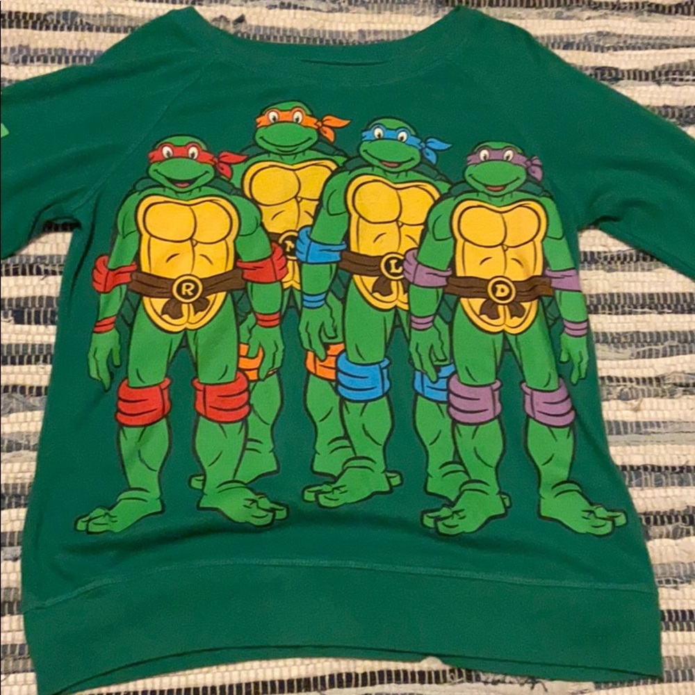 Long sleeve Teenage Mutant Ninja Turtle shirt
